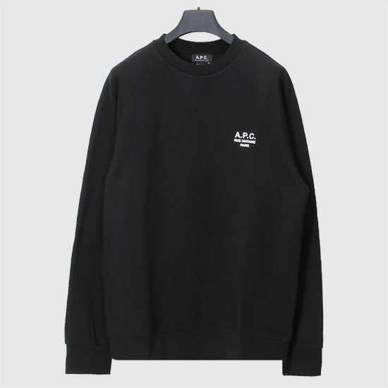 아페쎄 Men's MILTON Sweatshirt COGVG H27822 LZZ BLACK