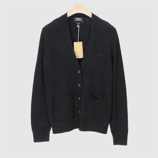 μνμ LOUISA Women's Wool Cardigan WVBBY F22239 LZZ BLACK