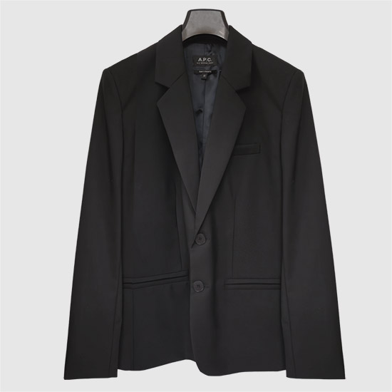 아페쎄 여성 보이프렌드 자켓 WVBCQ F03170 LZZ BLACK