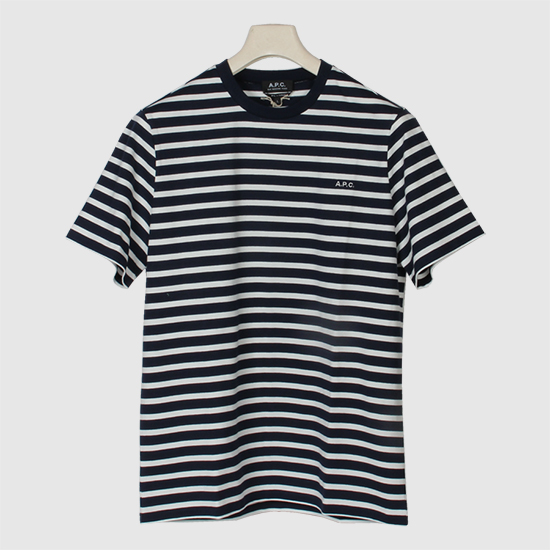 아페쎄 남성 EMILIEN 반팔 티셔츠 COGWT H26343 IAK DARK NAVY
