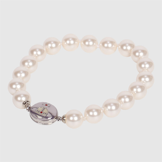 ๋น๋น์์จ์คํธ์ฐ๋ ๋ก์๋ฆฌ์ Bracelet 61030065 02P463 P463 PLATINUM / PALE PINK,IVORY / CREAMROS