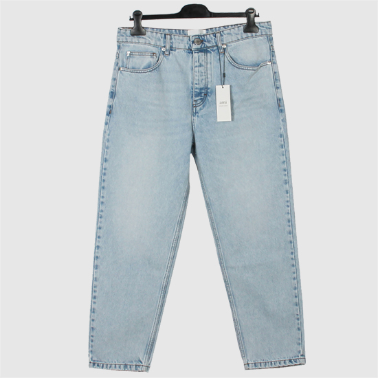 Army Men's ํ
์ดํผ๋ Fit Denim Pants HTR103 DE0027 448 BLUE JAVEL