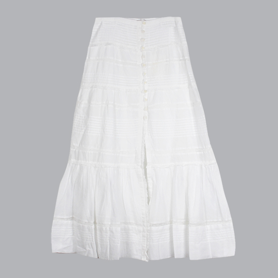 이자벨 마랑 GIHANE 지안 롱 스커트 JU0214FA B3J06E 20WH WHITE