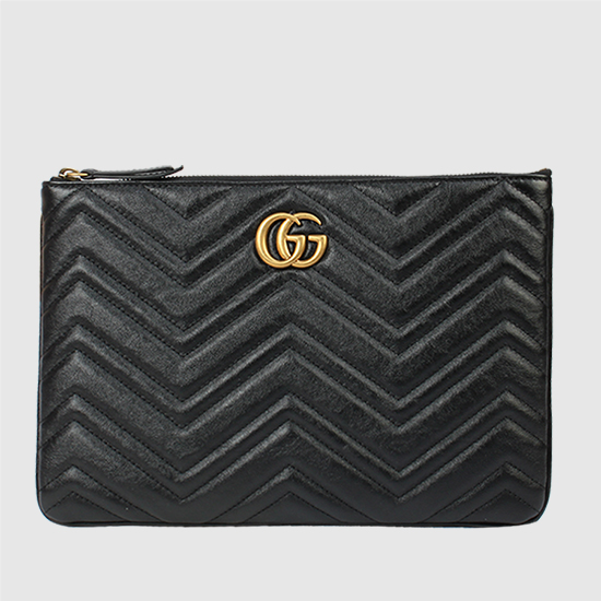 구찌 GG MARMONT 마몽 파우치백 525541 0OLET 1000 BLACK