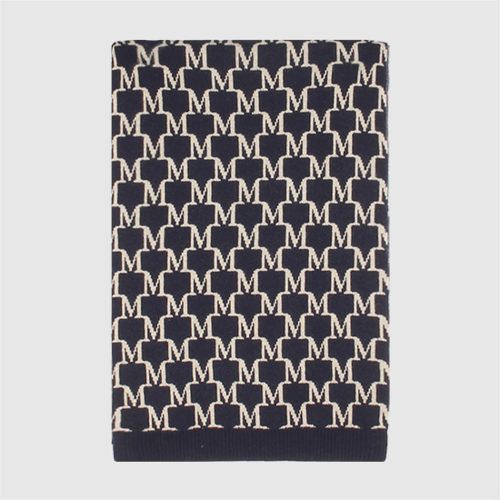 ๋ง์ค๋ง๋ผ ORLI ์ค๋ฅด๋ฆฌ Cashmere Scarf 004 AZUL NOCHE