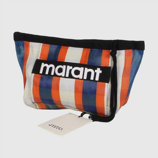 ์ด์๋ฒจ ๋ง๋ POWDEN ํ์ฐ๋ Clutch Bag PO0001FA A1X17M WHBO WHITE / BLUE / ORANGE
