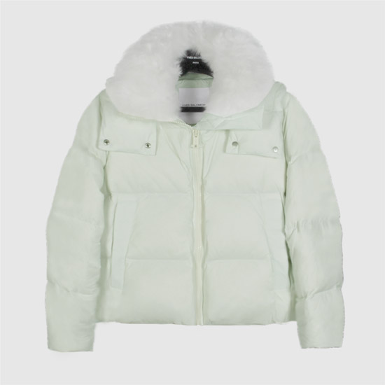 ์ด๋ธ์ด๋ก๋ชฌ ๋จ์ค์ธ Trimmed Hoodie Down Padded Jacket FV01659M07W A7177 FREEZE