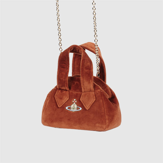 비비안웨스트우드 아카이브 미니 핸드백 47030007W W00ZL F410 BURNT ORANGE