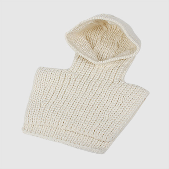 옌키옌키 알파카 니트 후드 WOOL SANDY
