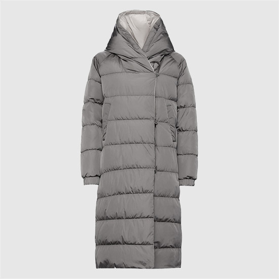 막스마라 더 큐브 스베바 발수 리버시블 패딩 SVEVA 002 MEDIUM GREY