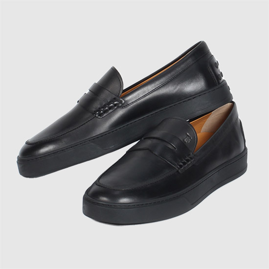 ํ ์ฆ Men's Penny ๋ฐ Loafers XXM04L00640N6M B999 NERO