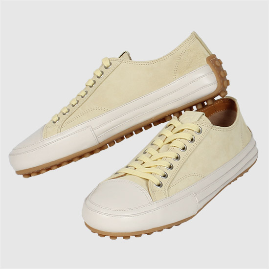 토즈 여성 스웨이드 스니커즈 XXW59L0JB40BPF YY09 YELLOW/ OFF WHITE