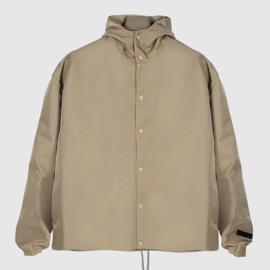 ํผ์ด์ค๋ธ๊ฐ Essential Nylon ํ๋ ์ฝ์น Jacket 202HO246377F DESERT SAND