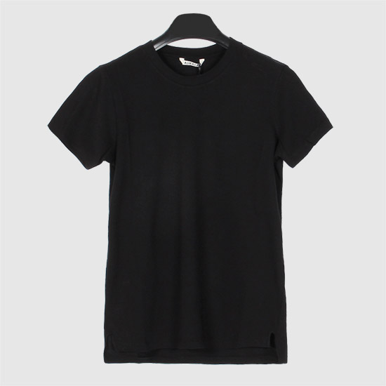 μ€λΌλ¦¬ Women's μ¬λ¦¬μ€ Crew Neck T-Shirt A00T04ST BLACK