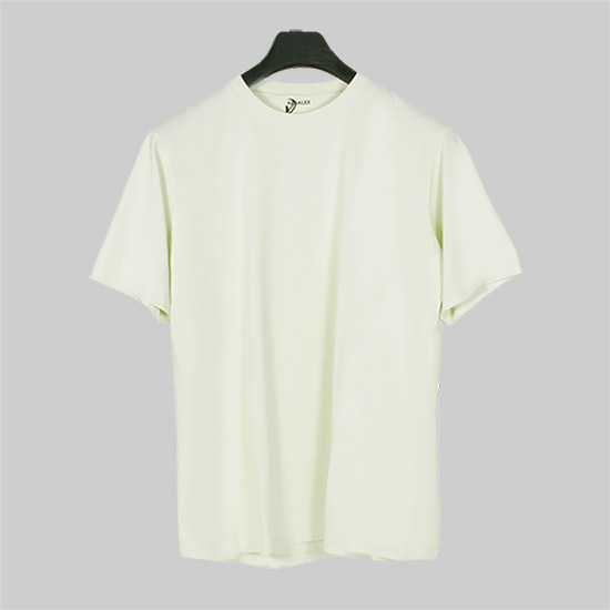μ€λΌλ¦¬ Men's λ¬μ€ν° νλ μ΄ν
T-Shirt A00P02GT IVORY PISTACHIO