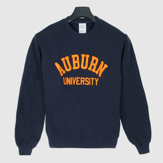 μμΌλλν€ μ€λ² Crew Neck Sweatshirt AUBURN LSW DEEP NAVY