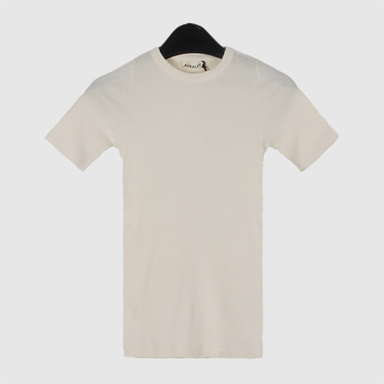 ์ค๋ผ๋ฆฌ Women's ์ค๊ฐ๋ Soft ๋ฆฝ T-Shirt A25ST04OT IVORY