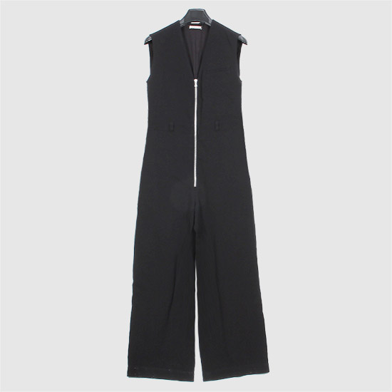 ์ค๋ผ๋ฆฌ ํ๋ Twist Cotton Linen Gabardine Sleeveless ์ ํ์ํธ A25SJ02LG BLACK
