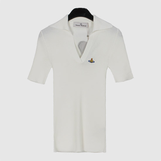 ๋น๋น์์จ์คํธ์ฐ๋ MARINA Polo Knit 18030040 Y003F A401 WHITE