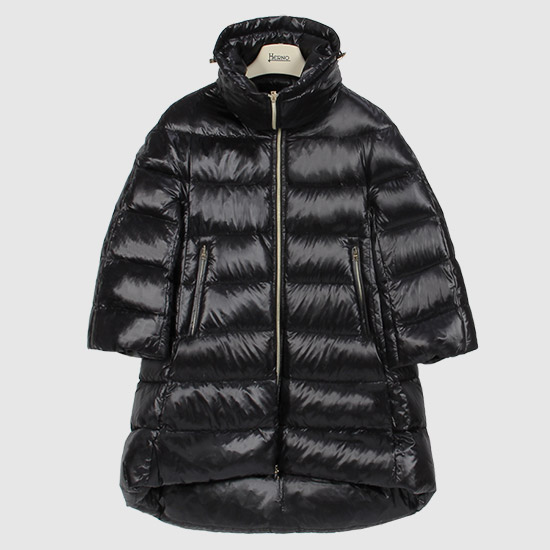 ์๋ฅด๋
ธ Women's ํด๋ฆฌ์คํ ๊ตฌ์ค๋ค์ด Padded Jacket PI0001DIC 12017Z 9300 BLACK