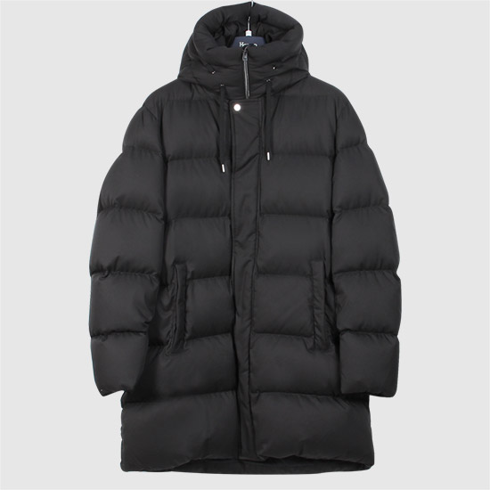 ์๋ฅด๋
ธ Men's ์๋ ๋ธ๋ Monogram Down Padded Jacket PI001159U 12414Z 9300 BLACK