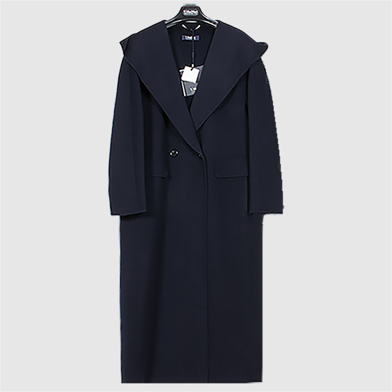 S막스마라 카시아 버진울 Coat CASSIA 081 NAVY