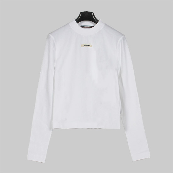 자크뮈스 Women's Logo T-Shirt TSW00155AJ00124 100 WHITE