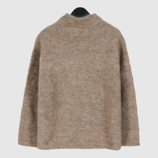 S๋ง์ค๋ง๋ผ ํ๋ก Mohair Wool Sweater TARO 001 BEIGE