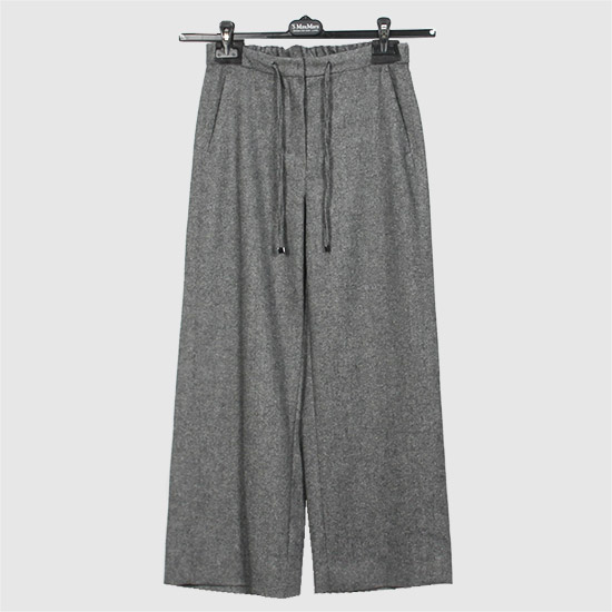 Sλ§μ€λ§λΌ 리λΉμ€ Wool Cashmere Pants LIVIO 002 MELANGE GREY