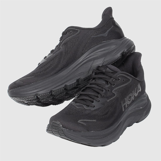 호카 남성 클리프톤 10 1162030 BBLC BLACK/BLACK