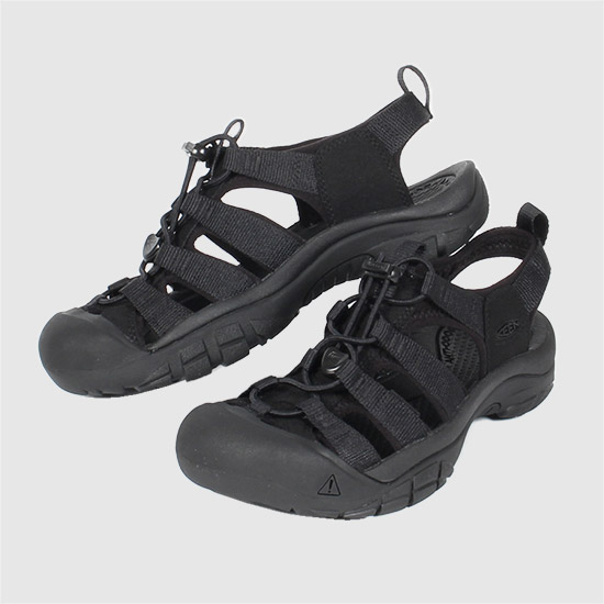 킨 여성 뉴포트 H2 샌들 1025028 TRIPLE BLACK