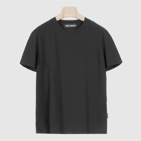 아워레가시 여성 클래식 티셔츠 W2266CB Black Clean Jersey