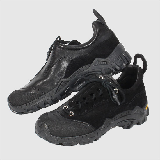 μμλ κ°μ κ°λ² Sneakers A4237GSB Stealth Black Leather