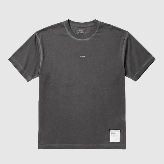 μν°μ€νμ΄ Men's μ€λΌλΌμ΄νΈ T-Shirt 11000 00D01 PIGMENT BLACK
