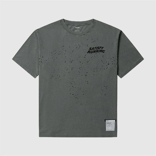 μν°μ€νμ΄ Men's λͺ¨μ€ν
ν¬ T-Shirt 11006 01A08 FADED BLACK