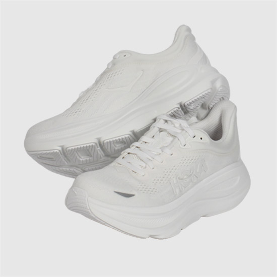 ํธ์นด Women's Sneakers ๋ณธ๋9 1162012 WWH WHITE / WHITE