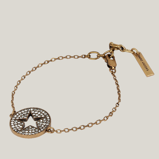 λ§ν¬μ μ΄μ½₯μ€ Star Chain Bracelet M0009162 992 CRYSTAL / ANTIQUE GOLD