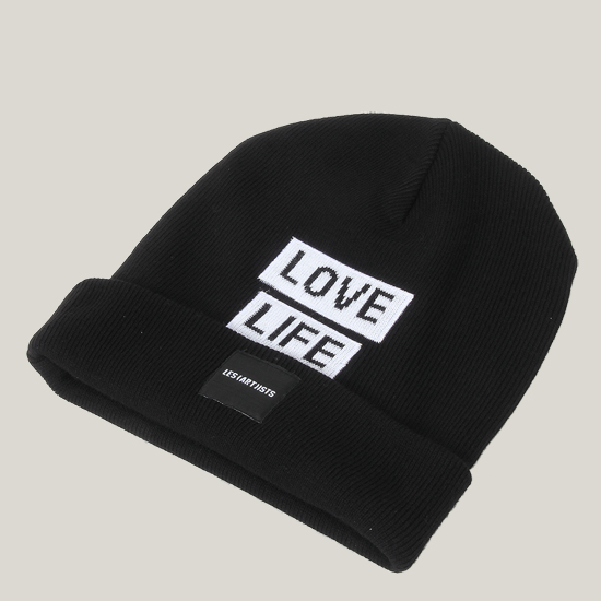 레스 아티스트 LOVE LIFE 비니 LA03BEA32BK BLACK