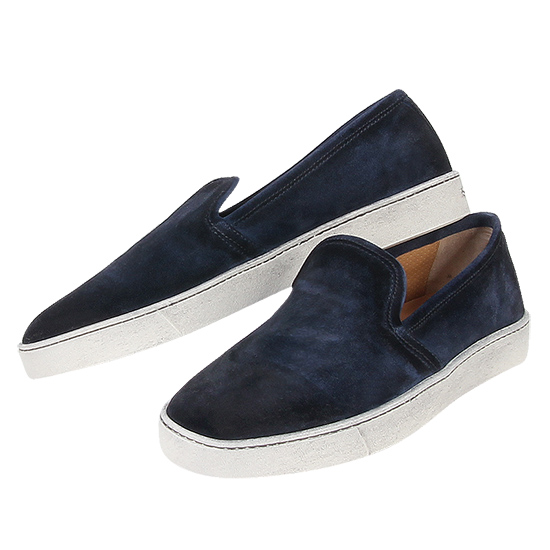 산토니 남성 스웨이드 슬립온 MBGU20732PASMJODU60 NAVY BLUE