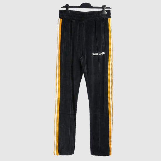 νμμ €μ€ Men's Logo CHENILL Track Pants CA054F19469007 1001 BLACK WHITE