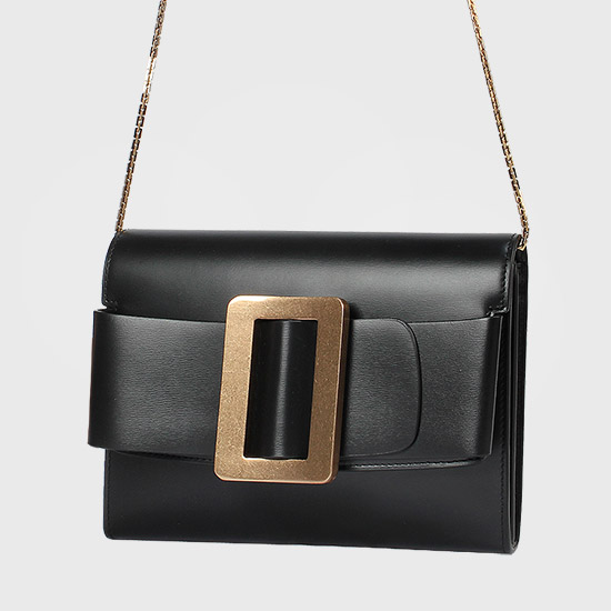 ๋ณด์ BUCKLE TRAVEL CASE Crossbody Bag BLACK