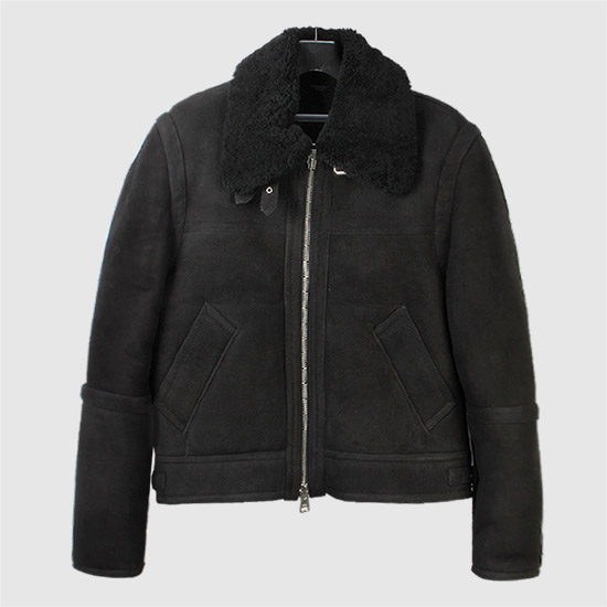 Army Men's Shearling Mustang H20HL304 540 001 BLACK