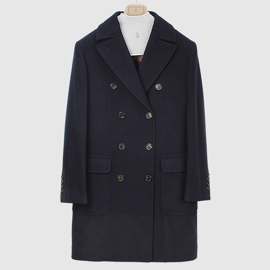 λΈλ£¨λ¬λ‘ μΏ μΉλ¬λ¦¬ Men's Cashmere Coat MT4979070 TT497 C210 NAVY