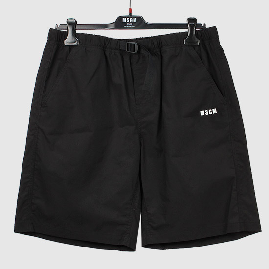 MSGM Men's Bermuda Short Pants 3040MB05X 217104 99 BLACK