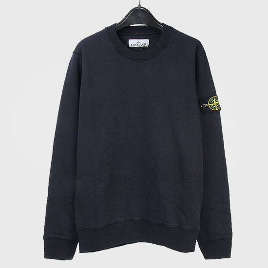 μ€ν€μμΌλλ Men's Wappen Patch Sweatshirt 741563051 V0020 BLUE