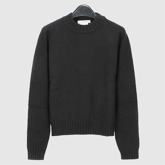 λ§μ€λ§λΌ λ‘λ Wool Cashmere Sweater LODI 006 NERO UNITO