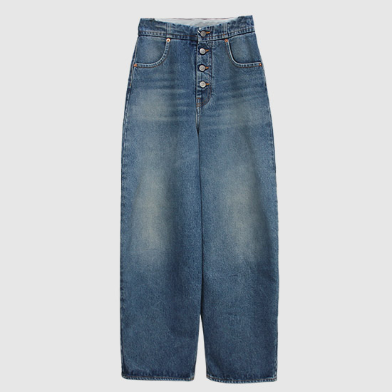 MM6 메종 마르지엘라 CARROT 팬츠 S52LA0119 S30589 965 BLUE