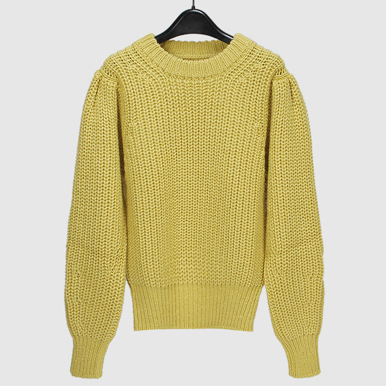 μ΄μ벨 λ§λ PLEANE Sweater PU1066 075E 10YW YELLOW