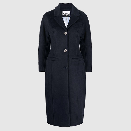 κ°λ λ
ΈμΉλ λΌν Wool Coat F6792 683 SKY CAPTAIN