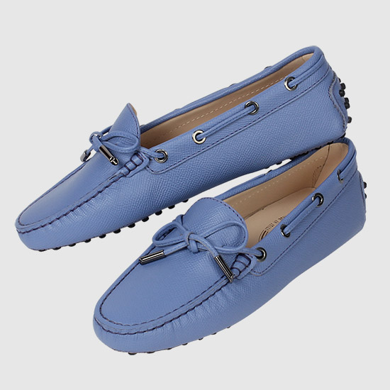 토즈 Women's 라세토 Gommino Driving Shoes XXW0FW050306VA L016 MID BLUE